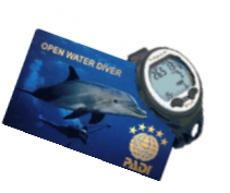 Kurs des Monats - Open Water Diver (OWD), mit Aqualung Tauchcomputer (Armbandmodell) 
